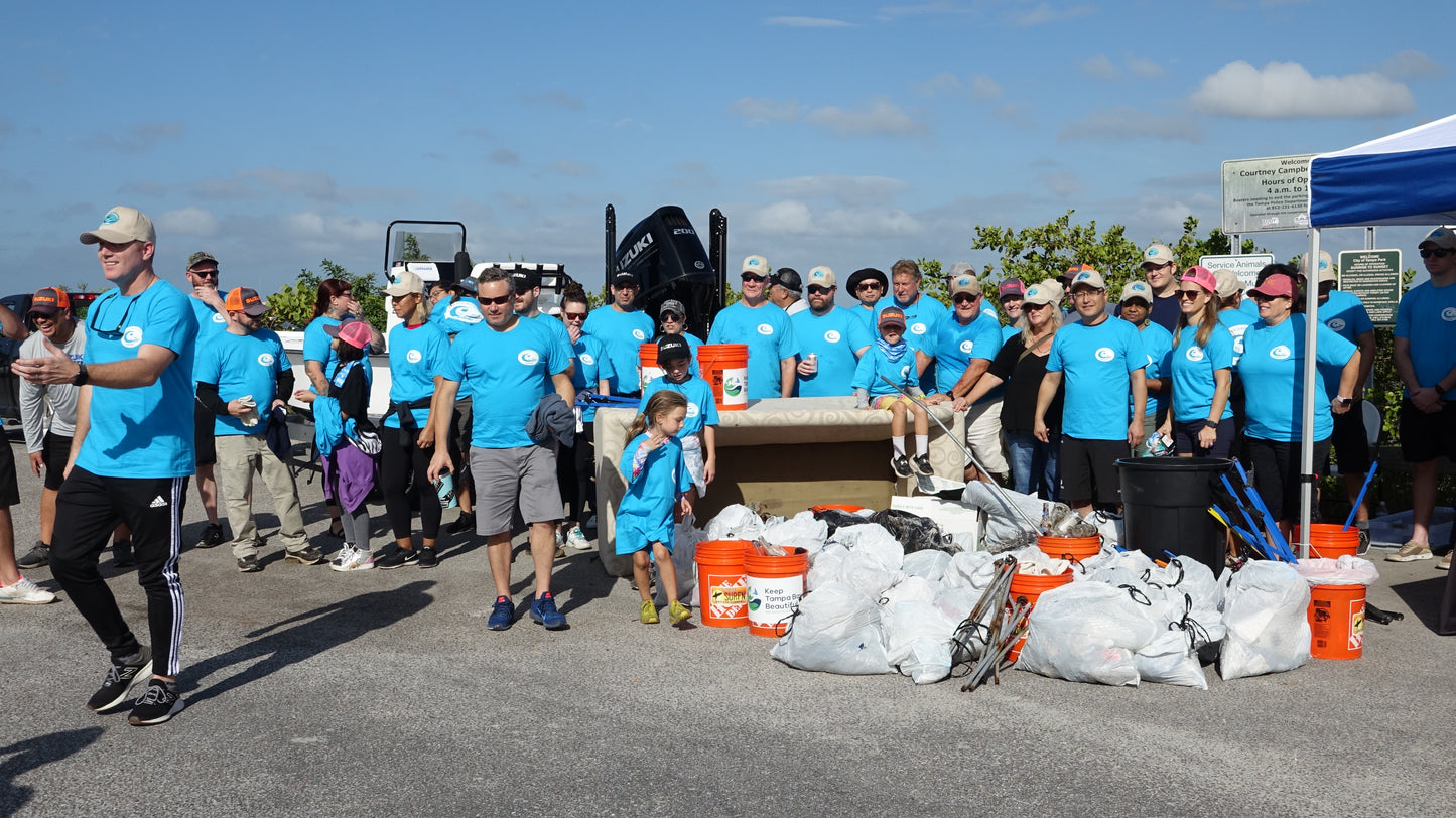 CLEAN OCEAN PROJECT Event Tee Shirts - 100 Pack