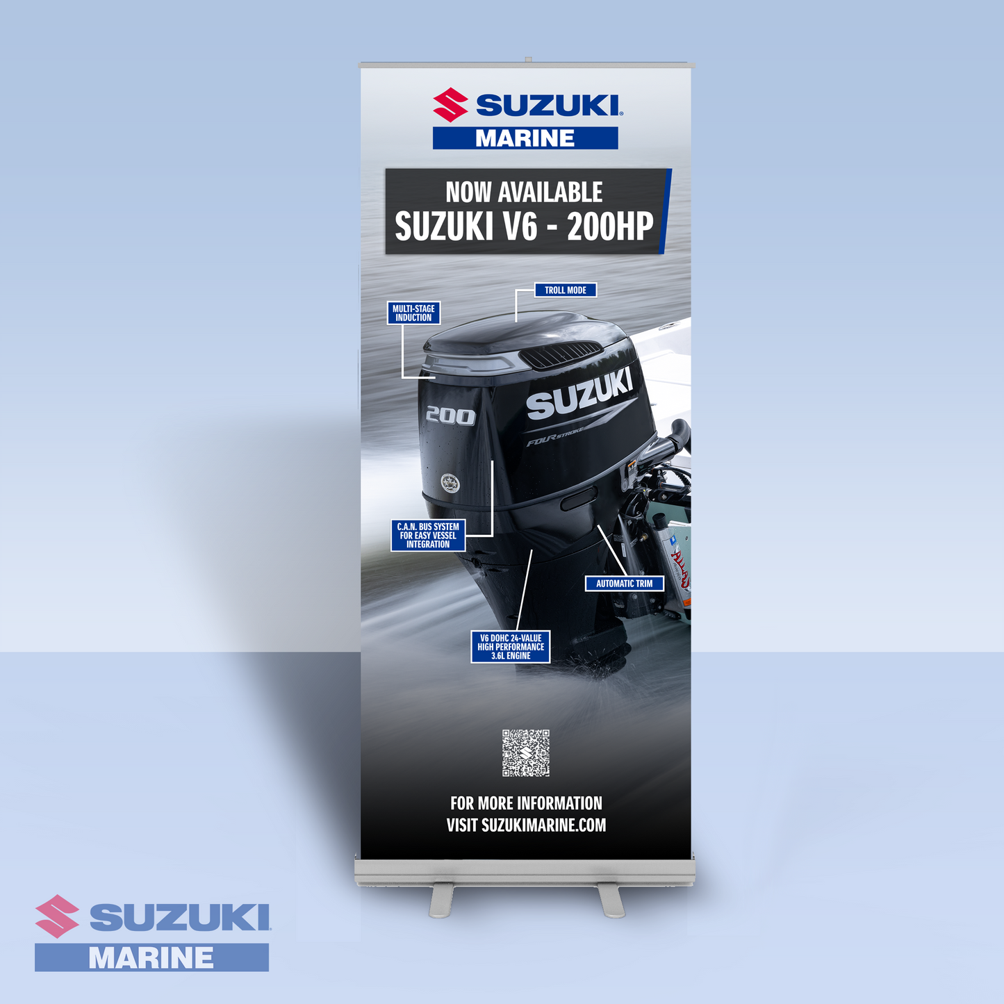 V6 200HP - Bannerstand
