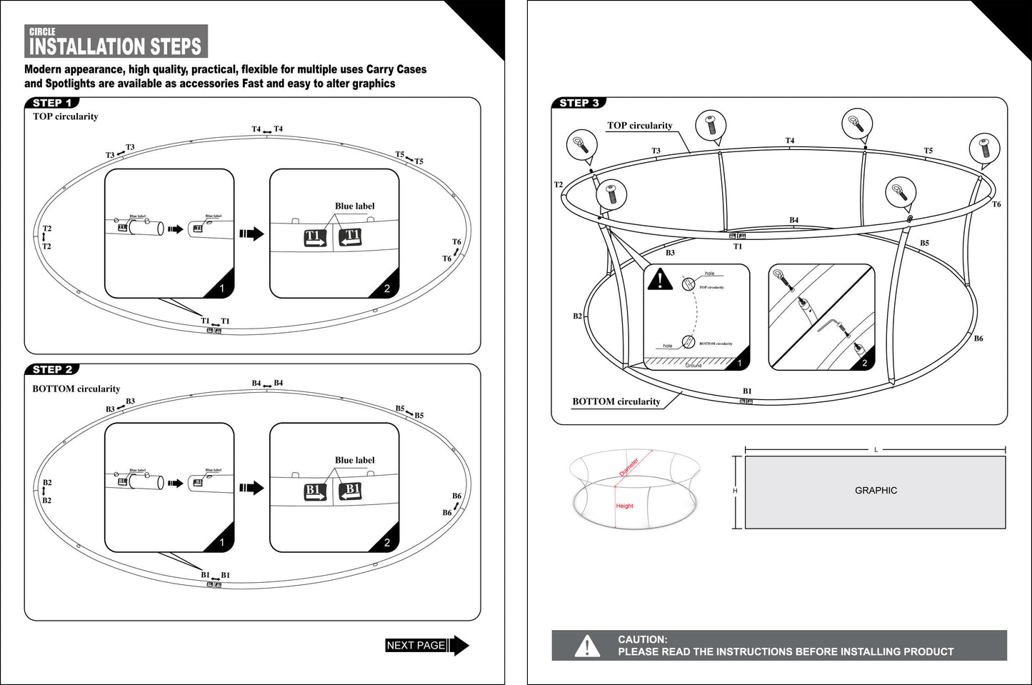Suzuki Marine STEALTH Round Hanging Sign - 8' x 32"