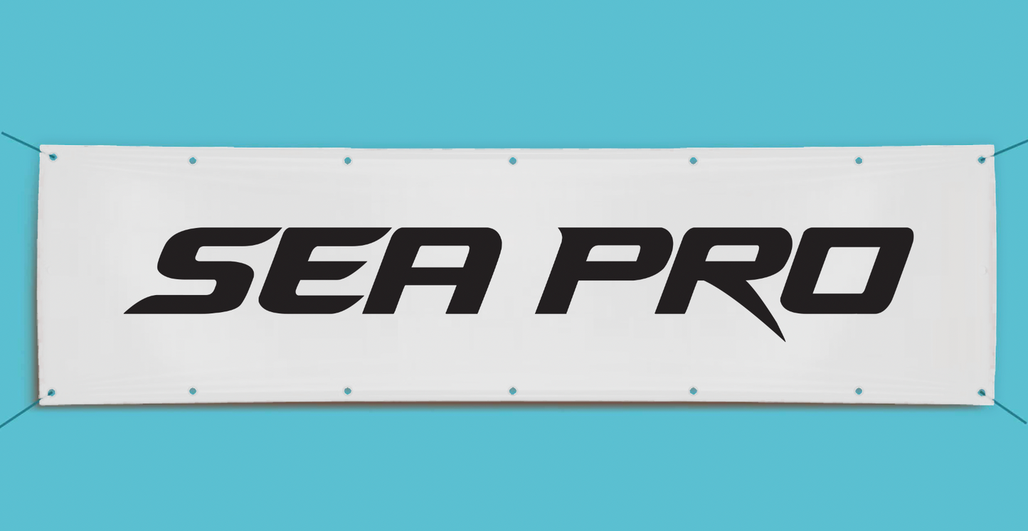 3' x 10' Sea Pro Vinyl Banner