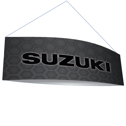 STEALTH SUZUKI - Overhead 12ft Football Hanging Banner - Two sided