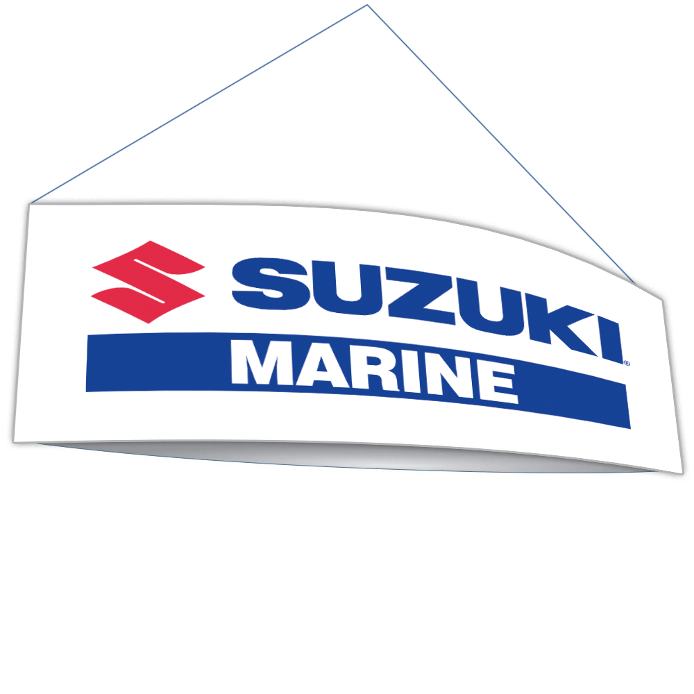 SUZUKI Marine- Overhead 12ft Football Hanging Banner - Two sided