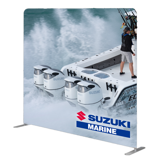 Quad 350's - Stretch Fabric Panel with 8' Frame