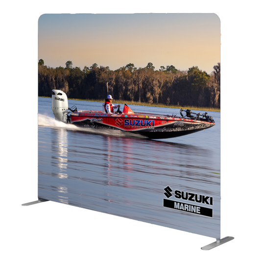 Bass Fishing - Stretch Fabric Panel with 8' Frame