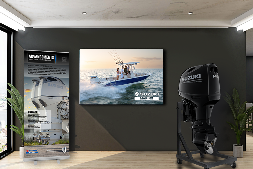Carolina Skiff - Canvas Wall Print