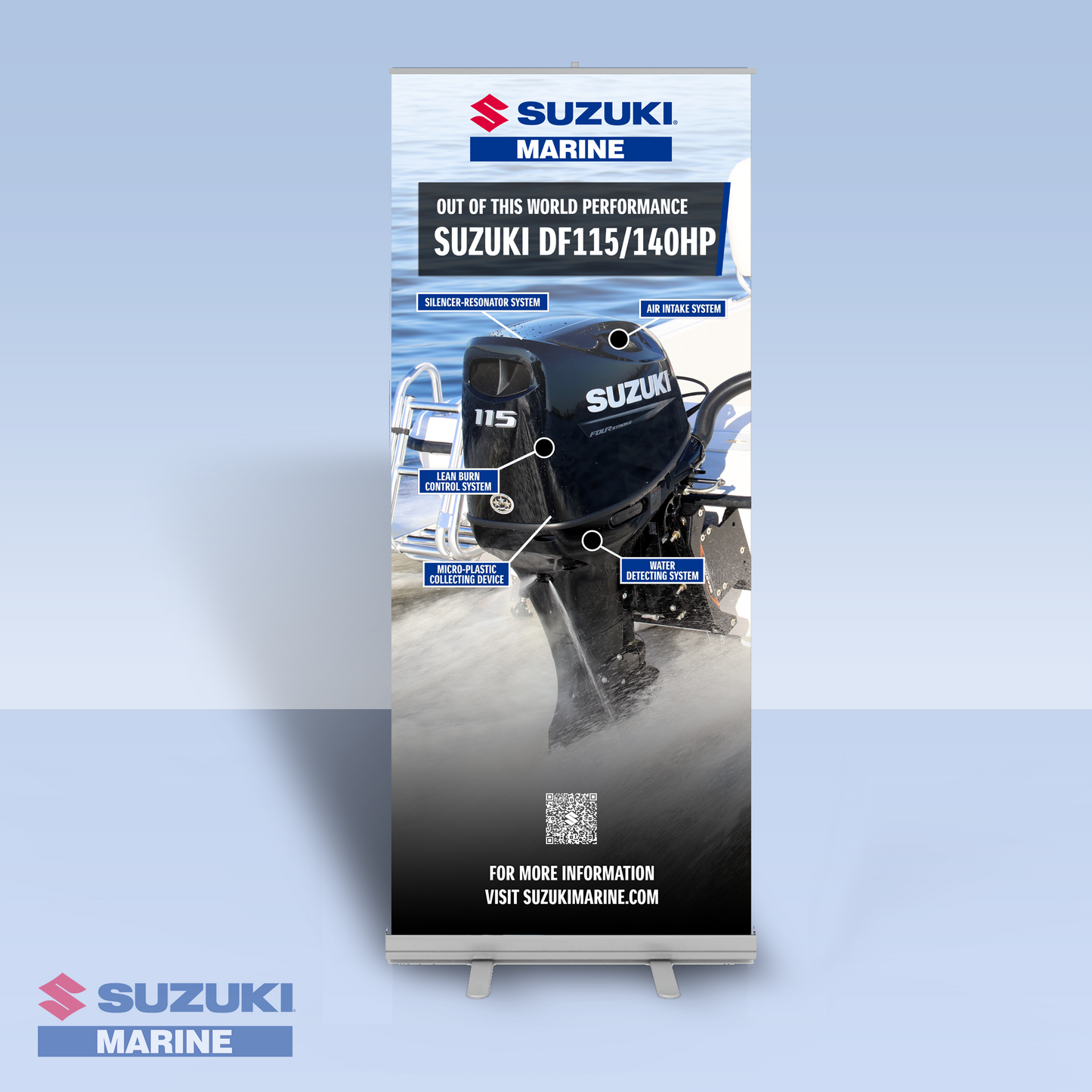 DF115 DF140 - Bannerstand
