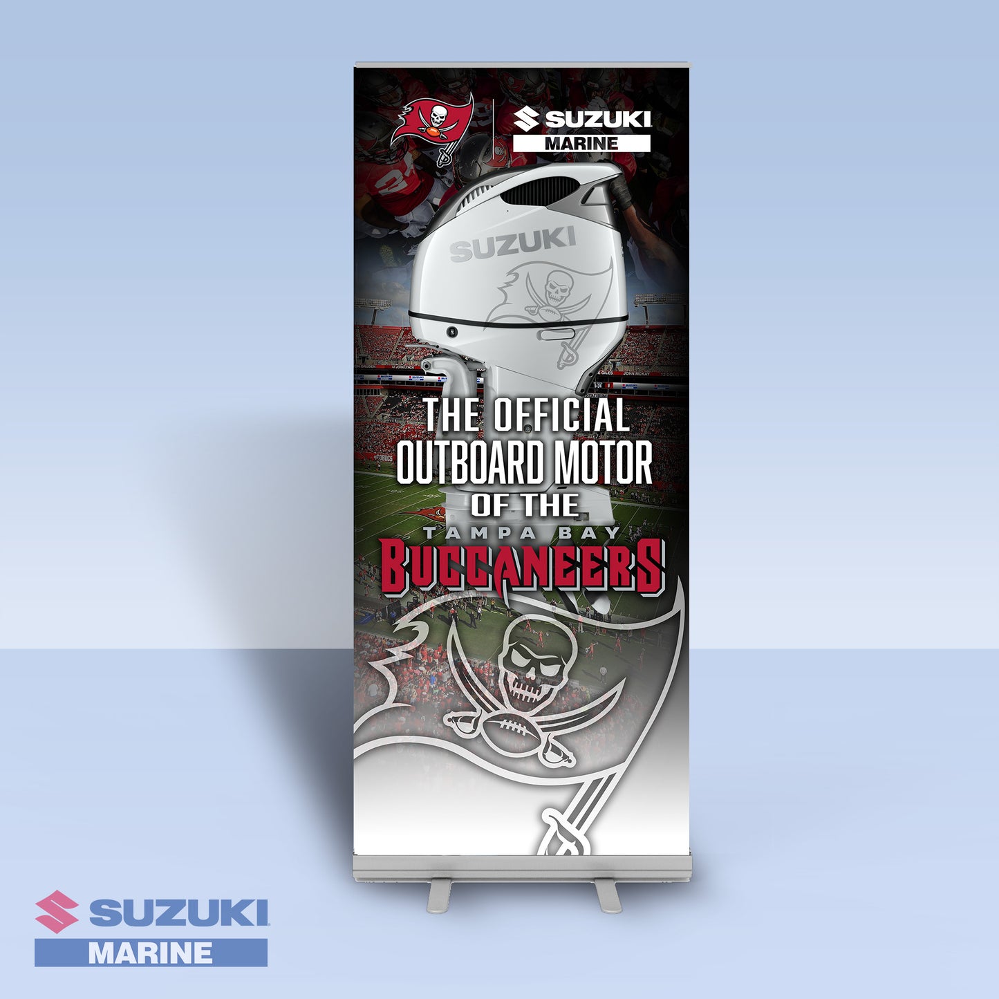 Tampa Bay Buccaneers | Suzuki Marine - Bannerstand