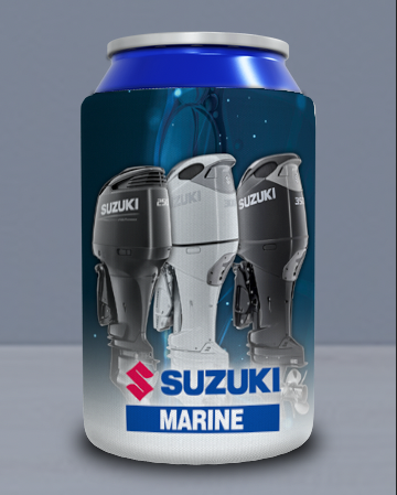 Suzuki Marine Can Coolies - 100 Pack