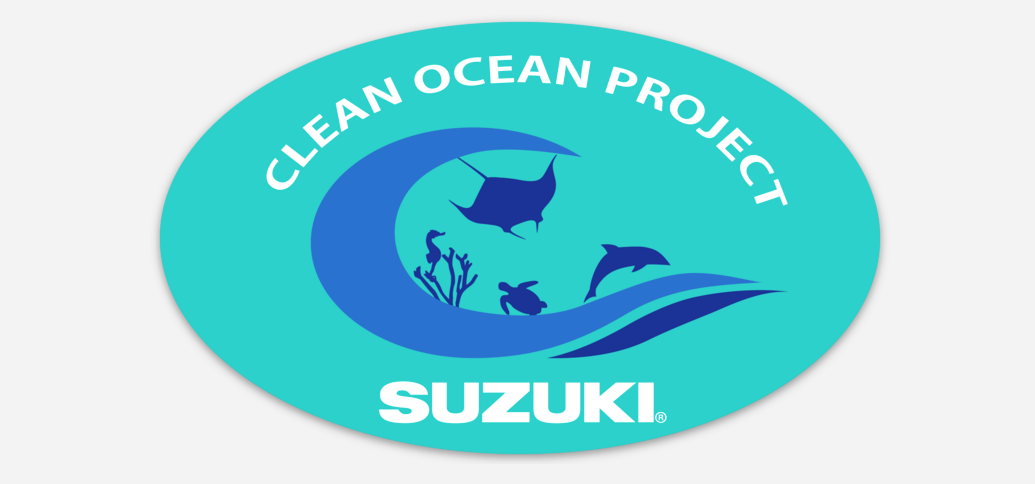 Suzuki CLEAN OCEAN PROJECT Stickers (300 pieces) – SuzukiBanners.com