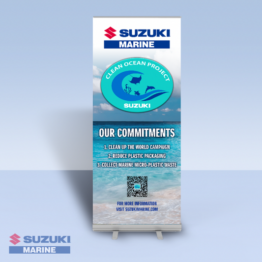 CLEAN OCEAN PROJECT - 3 Commitments - Bannerstand