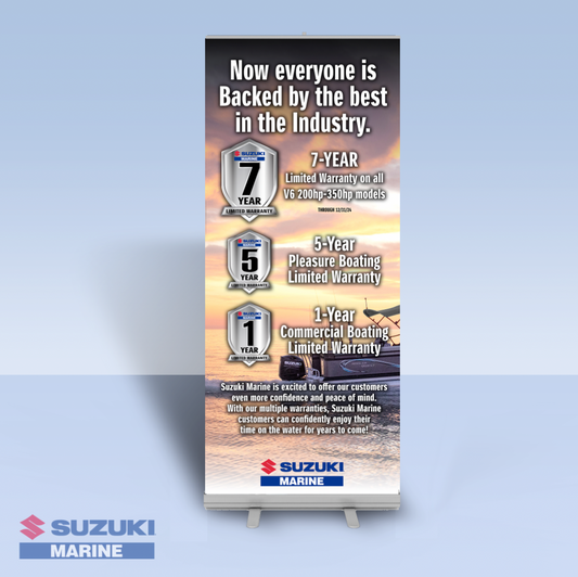 7-5-1 Year Warranty - Bannerstand