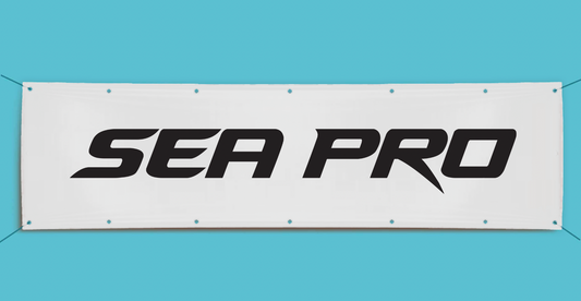 3' x 10' Sea Pro Vinyl Banner