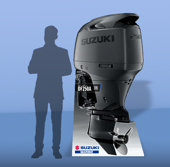 DF250A Engine Standup  STEALTH