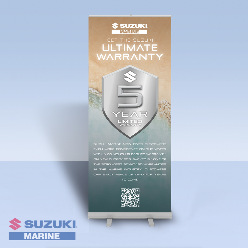 5 Year Warranty - Bannerstand