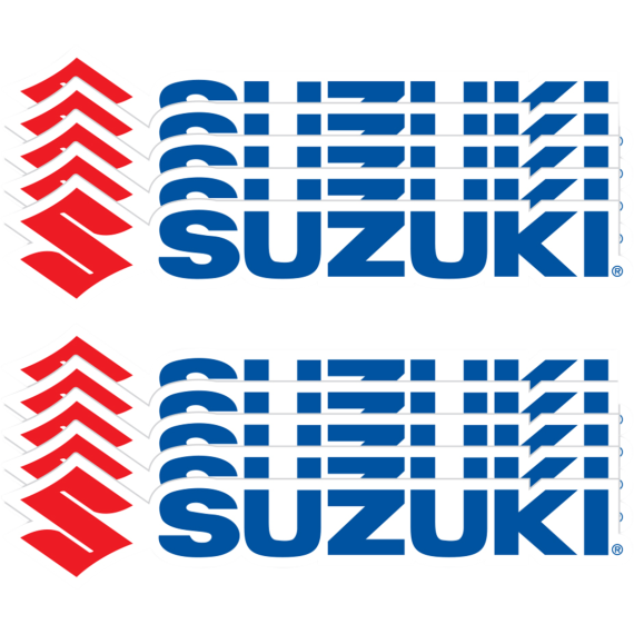 S SUZUKI Stickers (200 pieces)