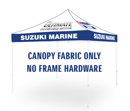 Suzuki Marine 10x10 Pop-Up Canopy tent - FABRIC ONLY